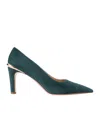 Gabriela Hearst Edwina Suede Pumps In Green