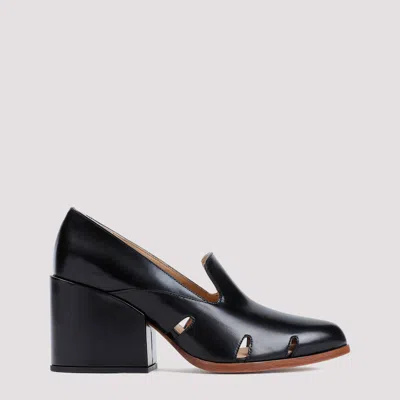 Gabriela Hearst Eliza 75mm Leather Pumps In Black