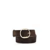 Gabriela Hearst Brown Leather Regular Belt In Brown