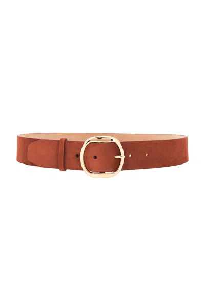 Gabriela Hearst Elster Buckle Belt In Brown
