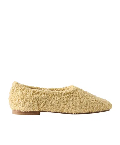 Gabriela Hearst Emperor Boucle Ballet Flats In Neutral