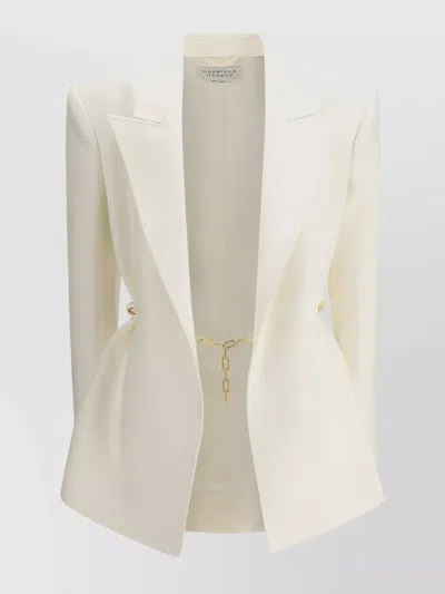 GABRIELA HEARST EPONA BLAZER ADJUSTABLE WAISTBAND