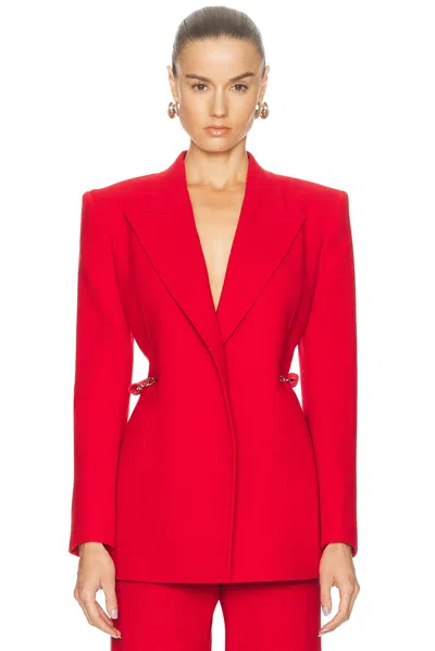 Gabriela Hearst Epona Blazer In Red