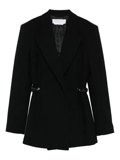 Gabriela Hearst Epona Chain Blazer In Black