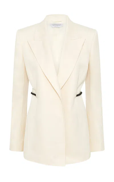 Gabriela Hearst Epona Linen Blazer In Neutral