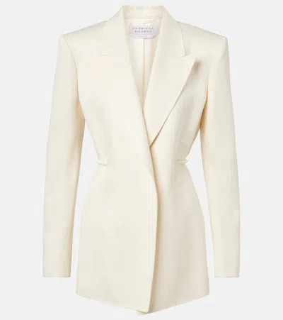 Gabriela Hearst Epona Linen Blazer In White