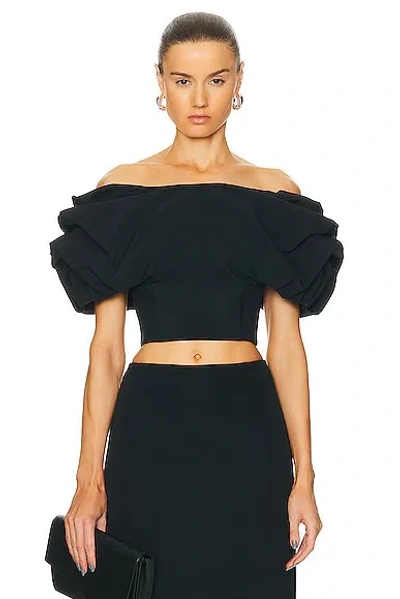 Gabriela Hearst Erwan Top In Black