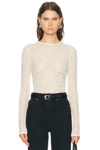 Gabriela Hearst Evander Top In White