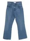 Gabriela Hearst Ezra Bootcut Jeans In Blue