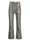 Gabriela Hearst Ezra Bootcut Jeans In Gray