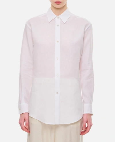 Gabriela Hearst Ferrara Cotton Shirt In White