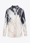 Gabriela Hearst Ferrara Tie-dye Shirt In Multicolor