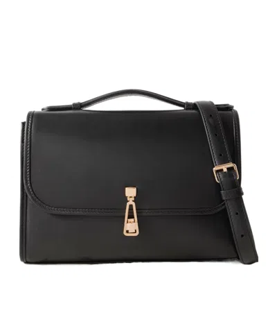 Gabriela Hearst Leonora Small Nappa Leather Top-handle Bag In Black