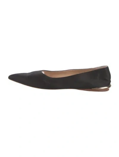 Pre-owned Gabriela Hearst Flats In Black