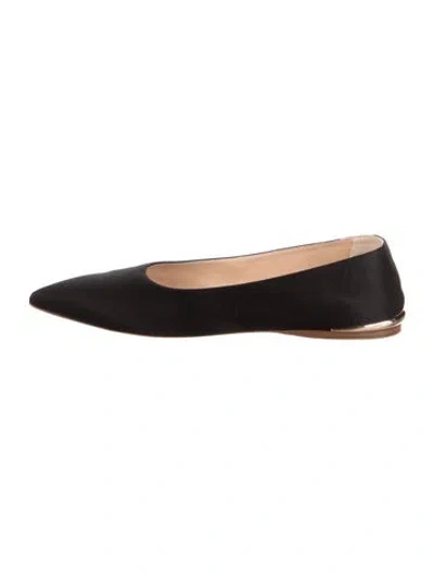 Pre-owned Gabriela Hearst Flats W/ Tags In Black