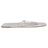 Gabriela Hearst Flip Flop Sandals In White Leather