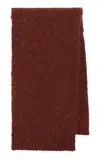 Gabriela Hearst Fokestone Cashmere Scarf In Orange