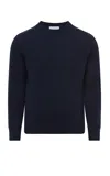Gabriela Hearst Francesco Knit Sweater In Dark Navy Cashmere In Blue