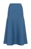Gabriela Hearst Freddie Skirt In Sky