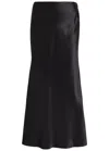 Gabriela Hearst Frei Silk Skirt In Black
