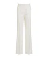 Gabriela Hearst Rhein Tailored Flared Pants In White