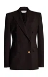 Gabriela Hearst Gavin Blazer In Chocolate Sportswear Wool In Chocolate