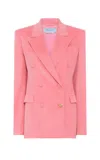 Gabriela Hearst Gavin Blazer In Rosa Sea Island Cotton Corduroy In Rosa
