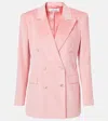 Gabriela Hearst Gavin Cotton Corduroy Blazer In Pink