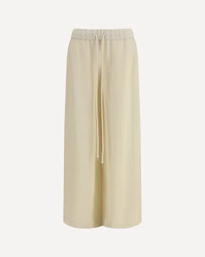 Gabriela Hearst Gelos Drawstring-fastening Trousers In Neutral