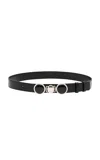 Gabriela Hearst Grange Belt With Stones In Black