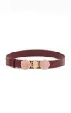 GABRIELA HEARST GRANGE STONE-DETAILED LEATHER BELT