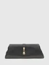 Gabriela Hearst Paola Clutch Bag In Black