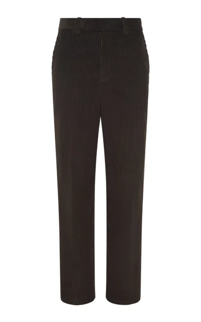 Gabriela Hearst Harold Trouser In Chocolate Cashmere In Brown