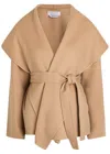 Gabriela Hearst Harris Belted Cashmere Jacket In Brown