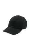 Gabriela Hearst Cashmere Baseball Cap In Black