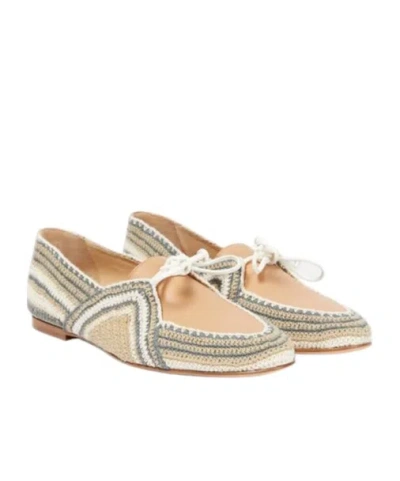 Gabriela Hearst Hays Crochet Moccasins In Multi
