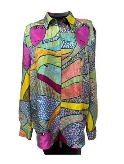 Gabriela Hearst Henri Silk Blouse In Multi