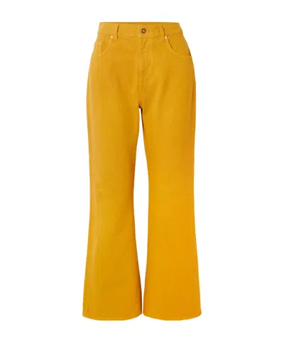 Gabriela Hearst High-waisted Jeans In Yellow