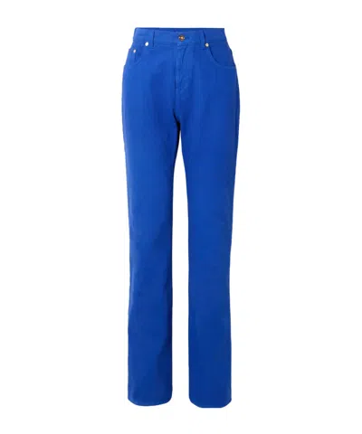 Gabriela Hearst High-waisted Straight Leg Jeans In Blue