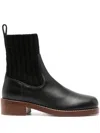 Gabriela Hearst Hobbes 50mm Ankle Boots In Black