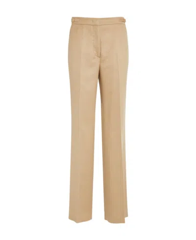 Gabriela Hearst Horn Casual Pants In Nude