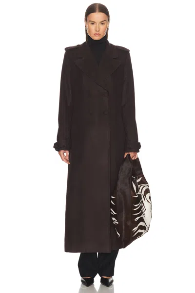 Gabriela Hearst Houstt Coat In Brown