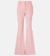 Gabriela Hearst Ianthe Cotton Corduroy Flared Pants In Pink