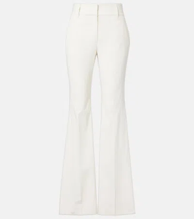 Gabriela Hearst Ianthe Cotton Corduroy Wide-leg Pants In White