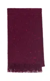 Gabriela Hearst Illumina Scarf In Burgundy