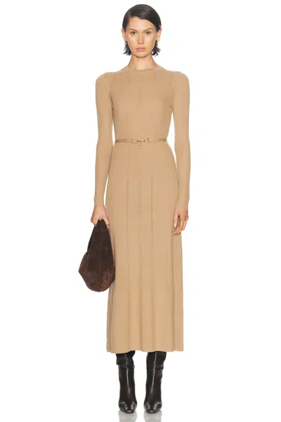 Gabriela Hearst Imagene Dress In Neutral
