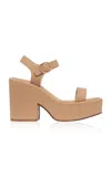 GABRIELA HEARST IMAN LEATHER PLATFORM SANDALS