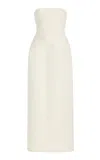 Gabriela Hearst Wool Maxi Dress In Ivory