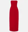 Gabriela Hearst Immanuel Wool Maxi Dress In Red