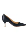 Gabriela Hearst Inaya Pointed High Heels In Blue